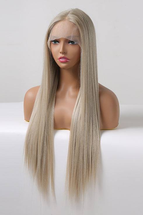 13*2" Lace Front Wigs Synthetic Long Straight 27" 150% Density - Fashorio