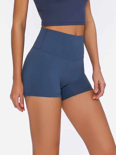 Millennia High Waist Active Shorts - Fashorio