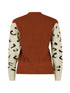 Leopard Round Neck Sweater - Fashorio
