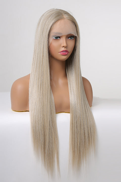 13*2" Lace Front Wigs Synthetic Long Straight 27" 150% Density - Fashorio
