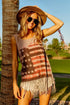 BiBi American Flag Print Knit Sleeveless Top - Fashorio