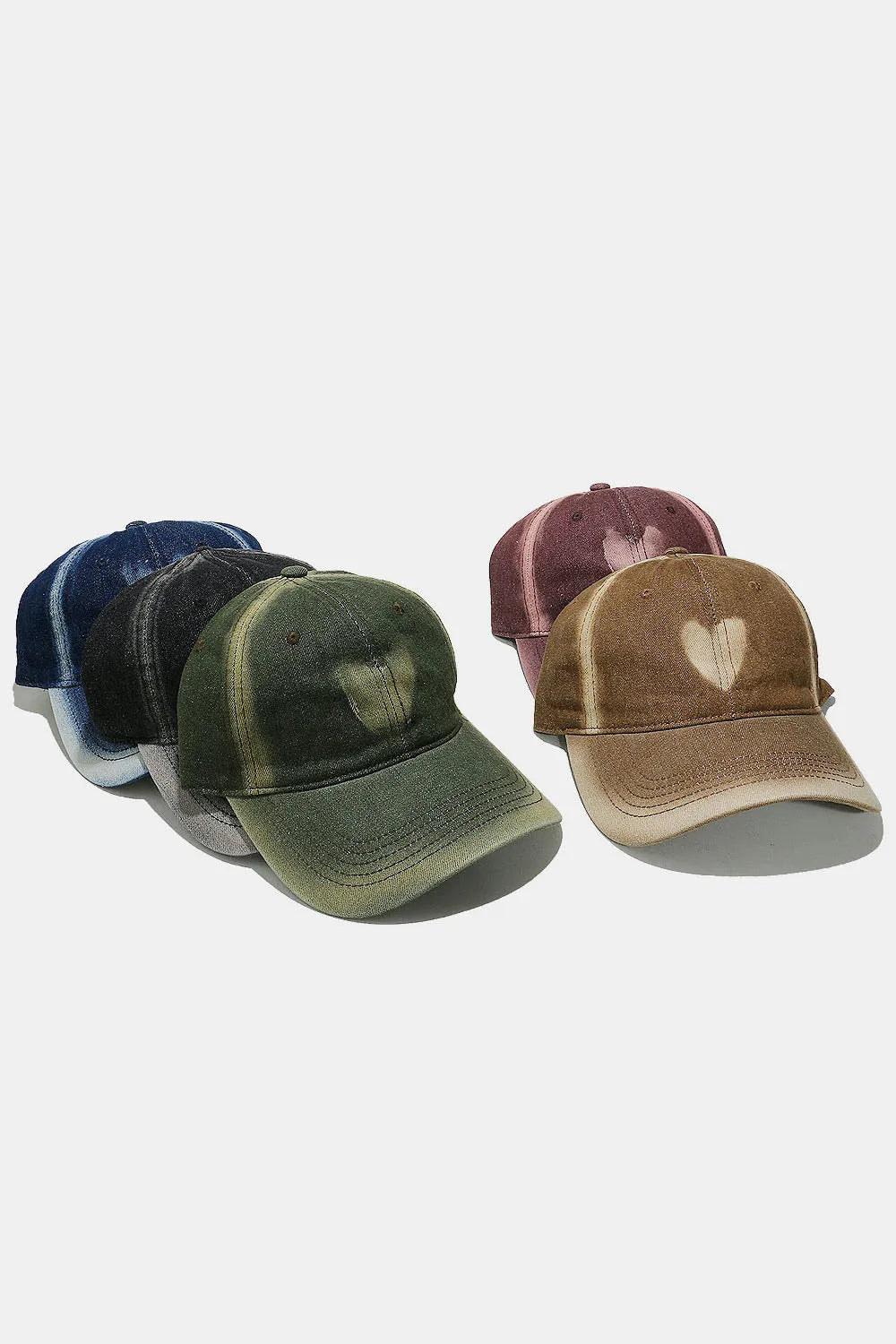 Heart Cotton Baseball Cap - Fashorio