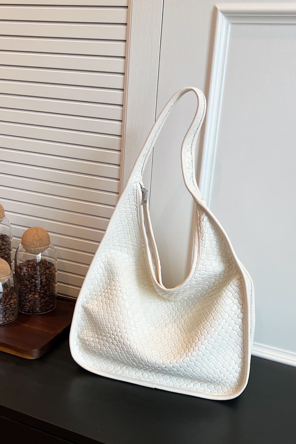 PU Leather Shoulder Bag - Fashorio