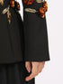 Embroidered Long Sleeve Blazer - Fashorio