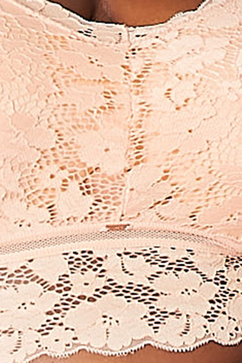 JadyK Juliette Full Size Crisscross Lace Bralette - Fashorio