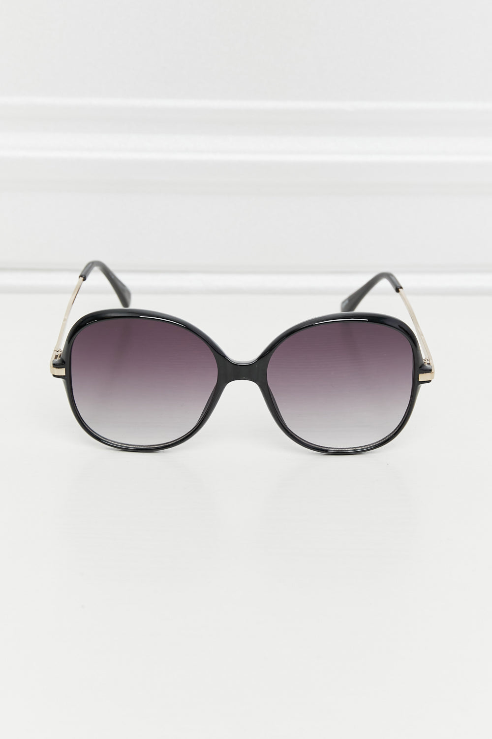 Metal-Plastic Hybrid Full Rim Sunglasses - Fashorio