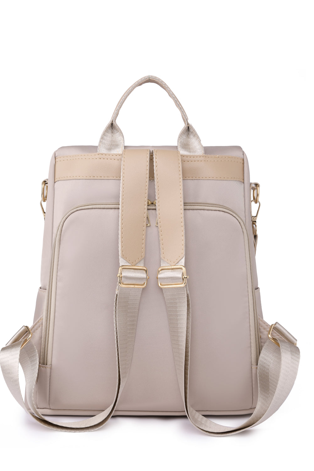 Zipper Pocket Beaded Backpack - Fashorio