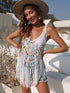 Crochet Fringe Beach Cover Up - Fashorio