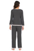 V-Neck Top and Pants Lounge Set - Fashorio