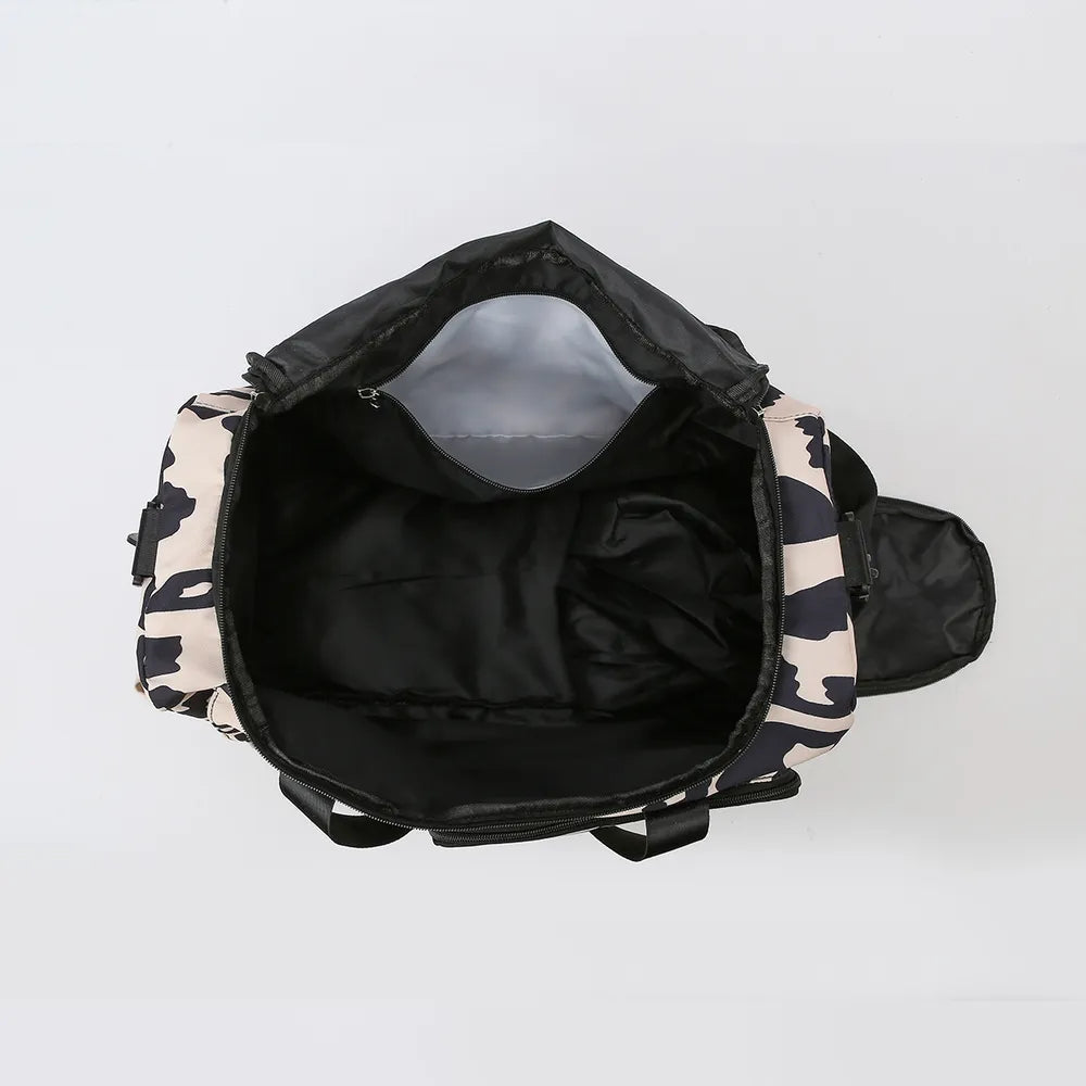 Oxford Cloth Animal Print Travel Bag - Fashorio