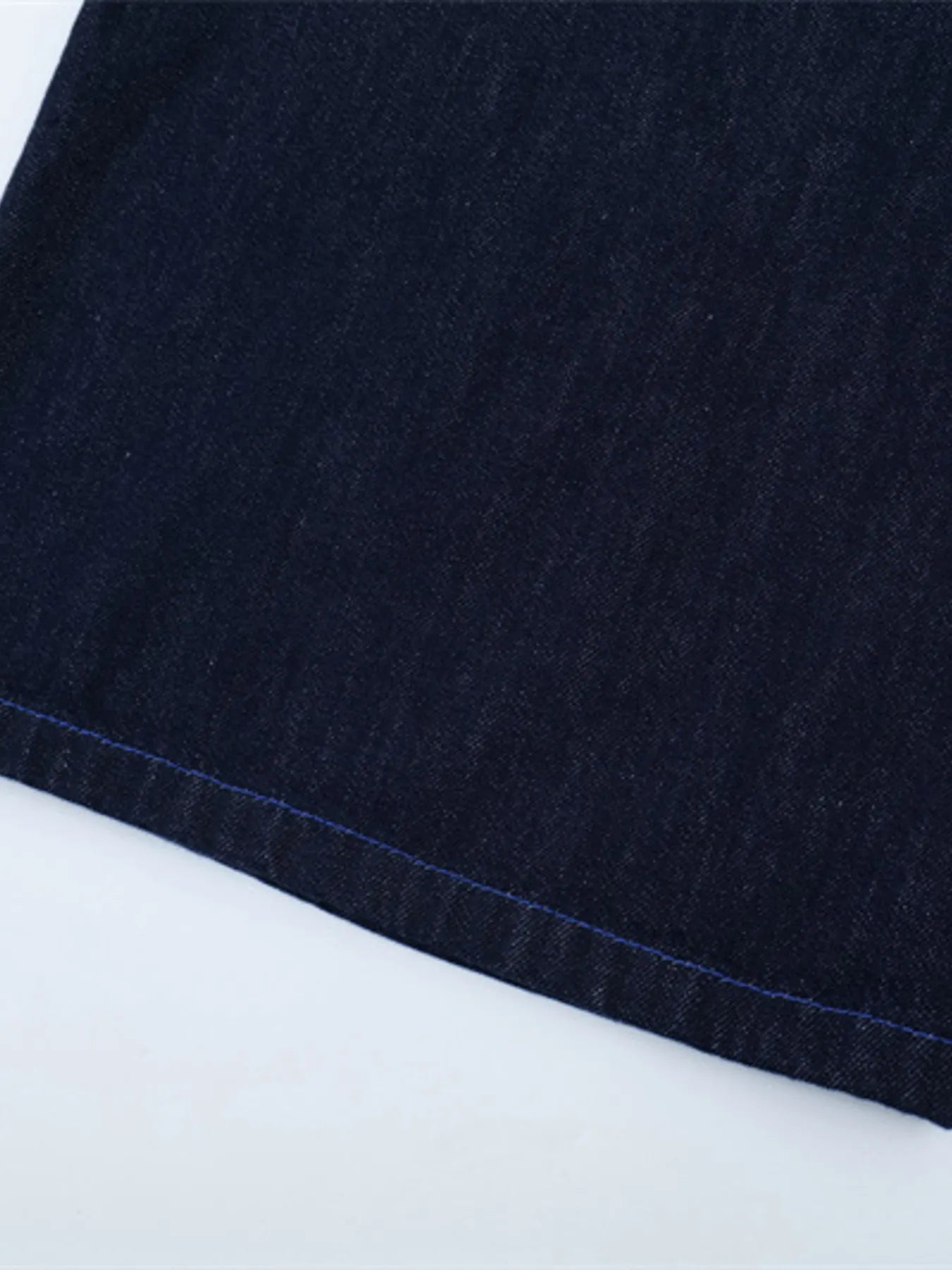 Men's Embroidered Wash Denim Shorts - Fashorio