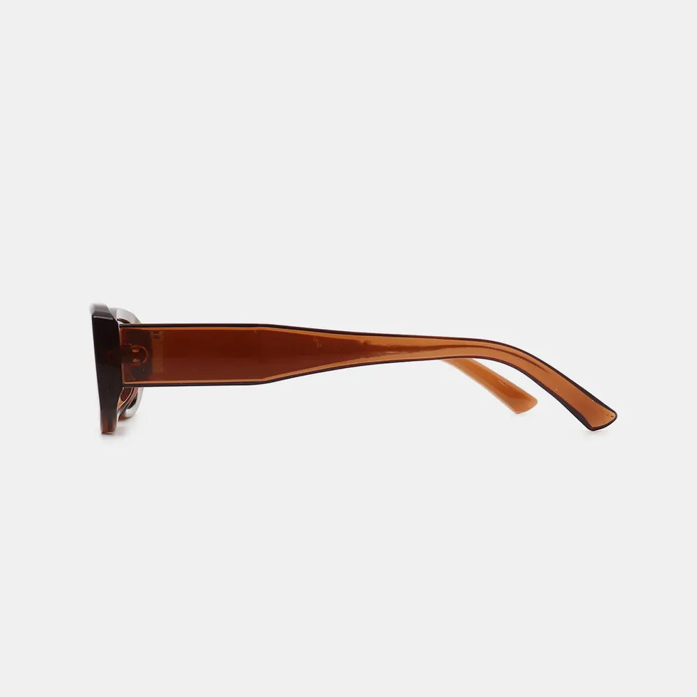 Polycarbonate Frame Rectangle Sunglasses - Fashorio