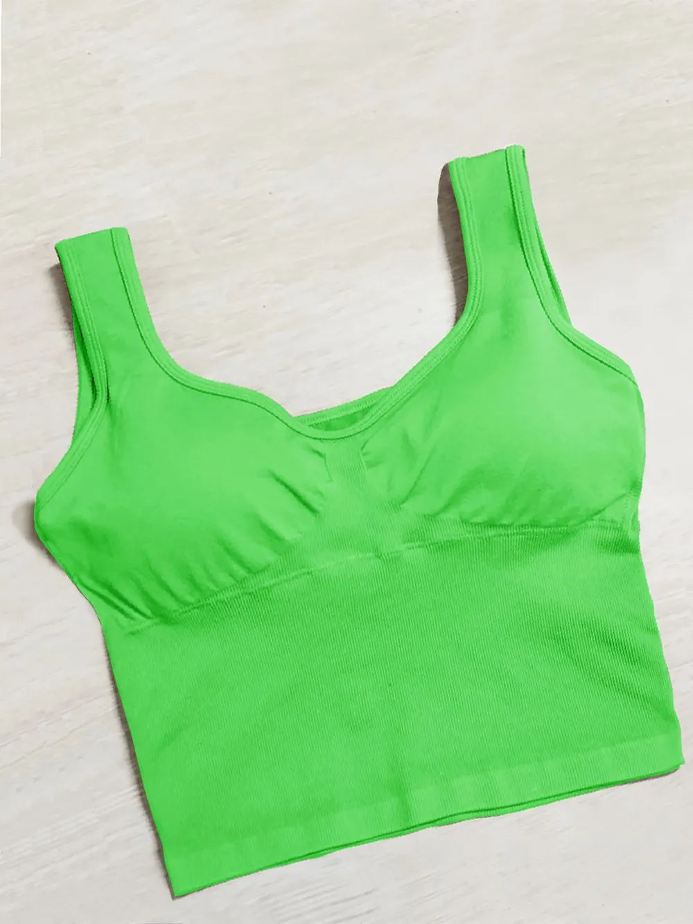 Wide Strap Active Tank - Fashorio