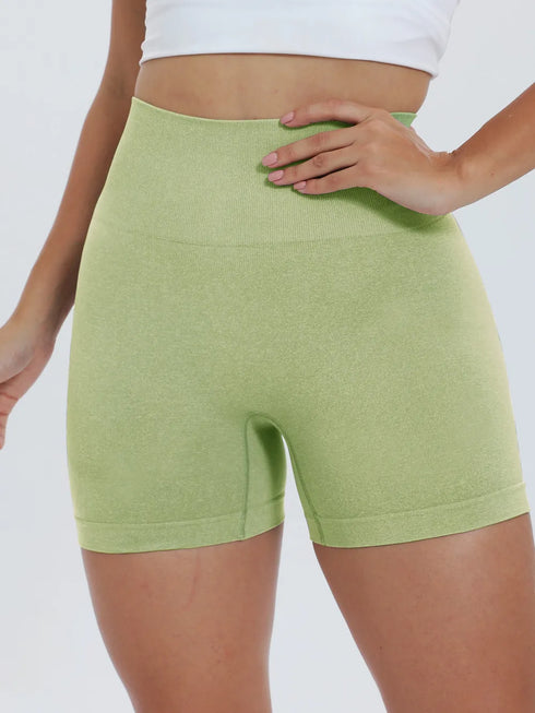 High Waist Active Shorts - Fashorio