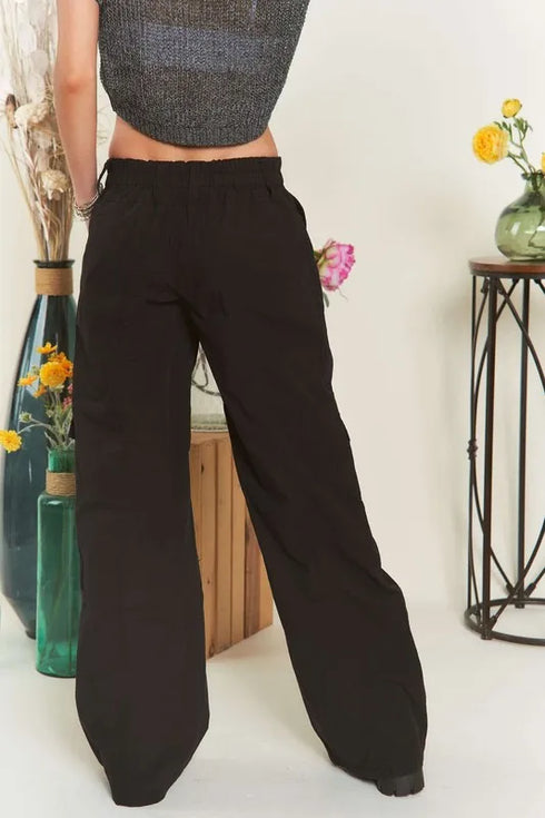 ADORA Low Rise Casual Cargo Pants - Fashorio