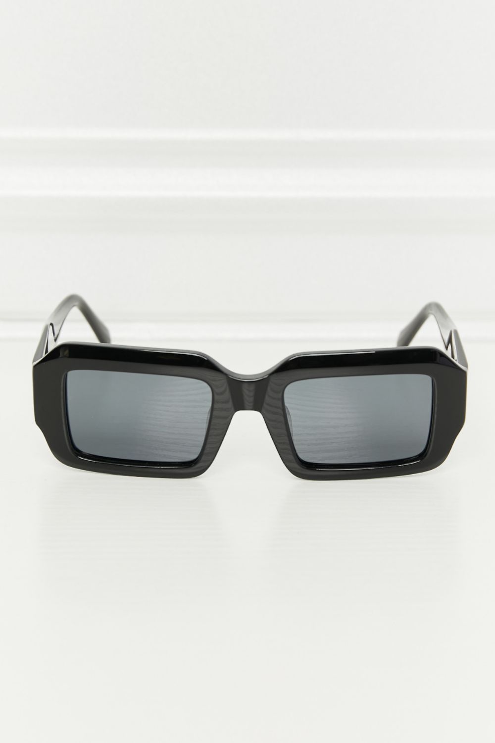 Rectangle TAC Polarization Lens Full Rim Sunglasses - Fashorio
