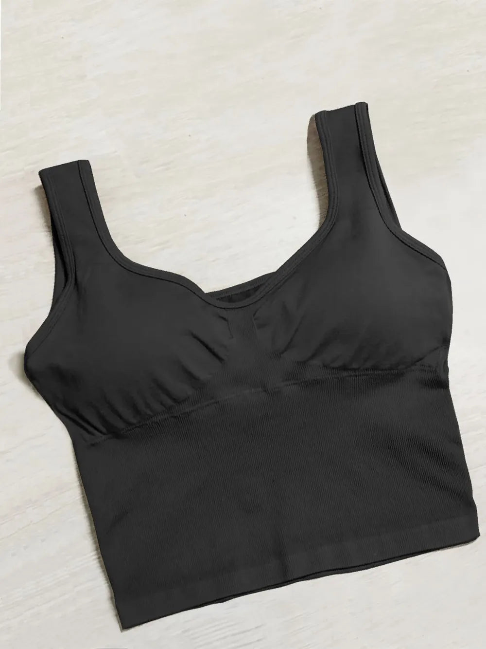 Wide Strap Active Tank - Fashorio