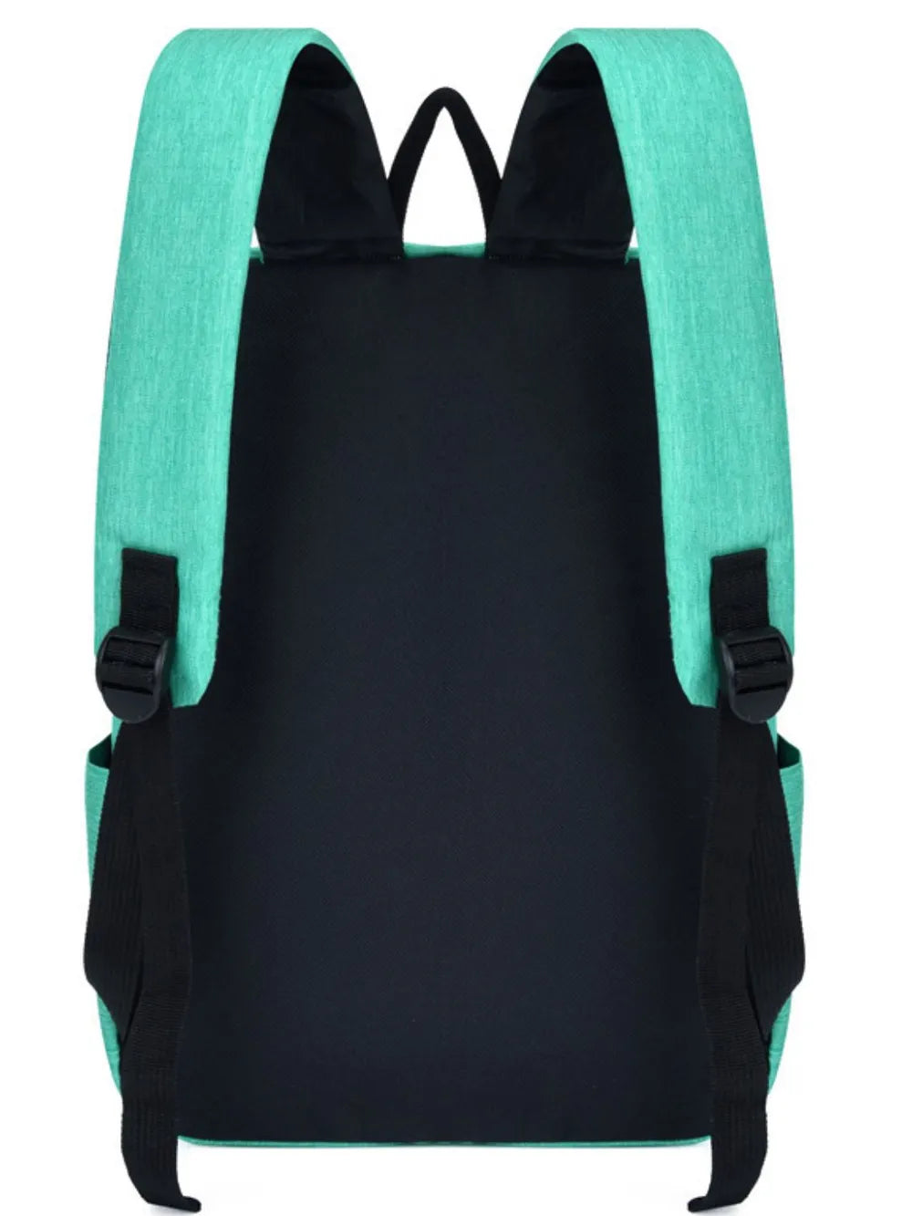 Solid Color Nylon Backpack Bag - Fashorio