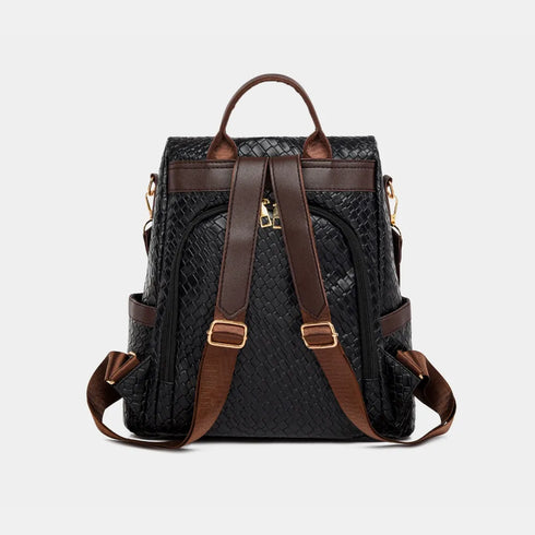 PU Leather Backpack Bag - Fashorio
