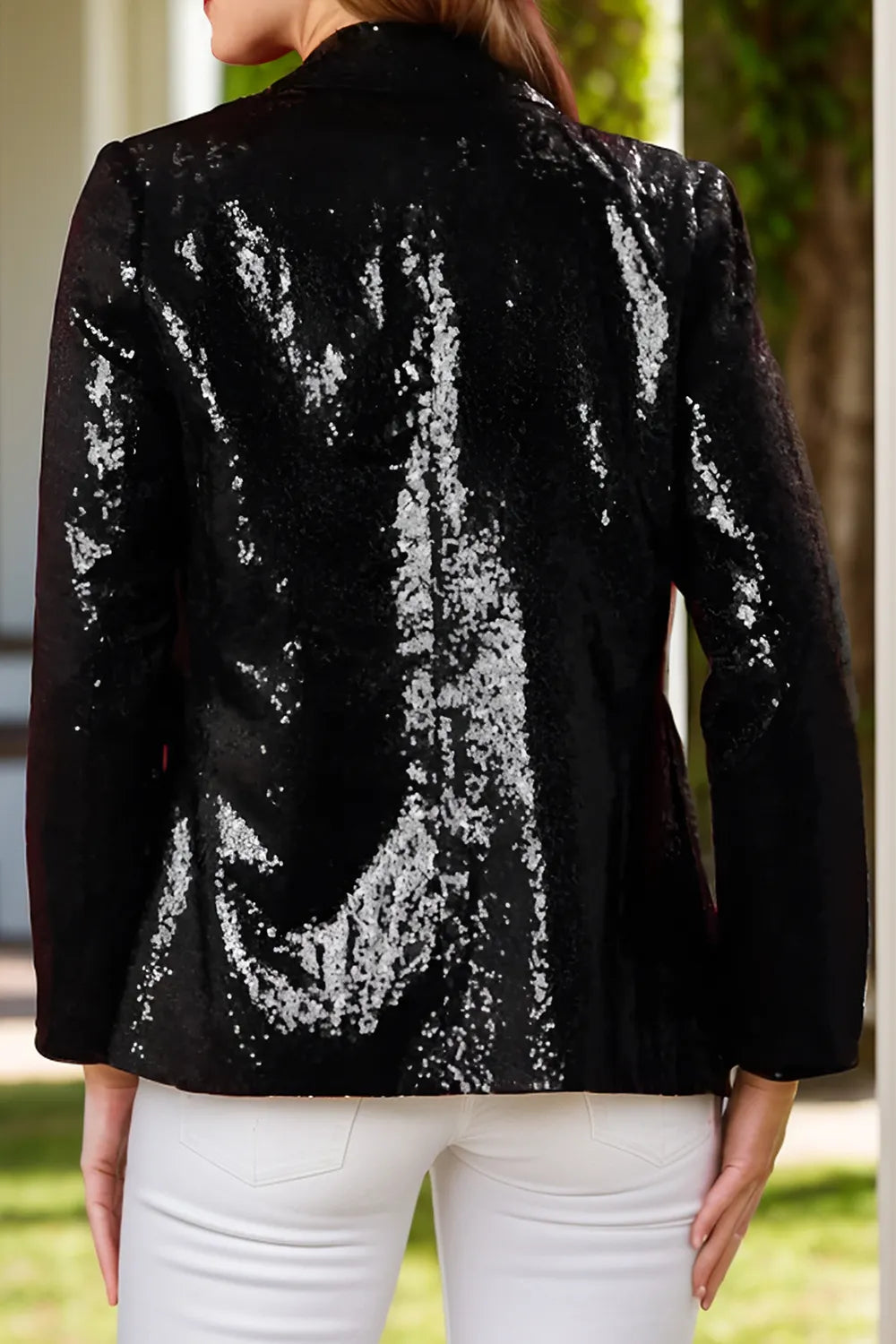 Sequin Nutcracker Long Sleeve Blazer - Fashorio