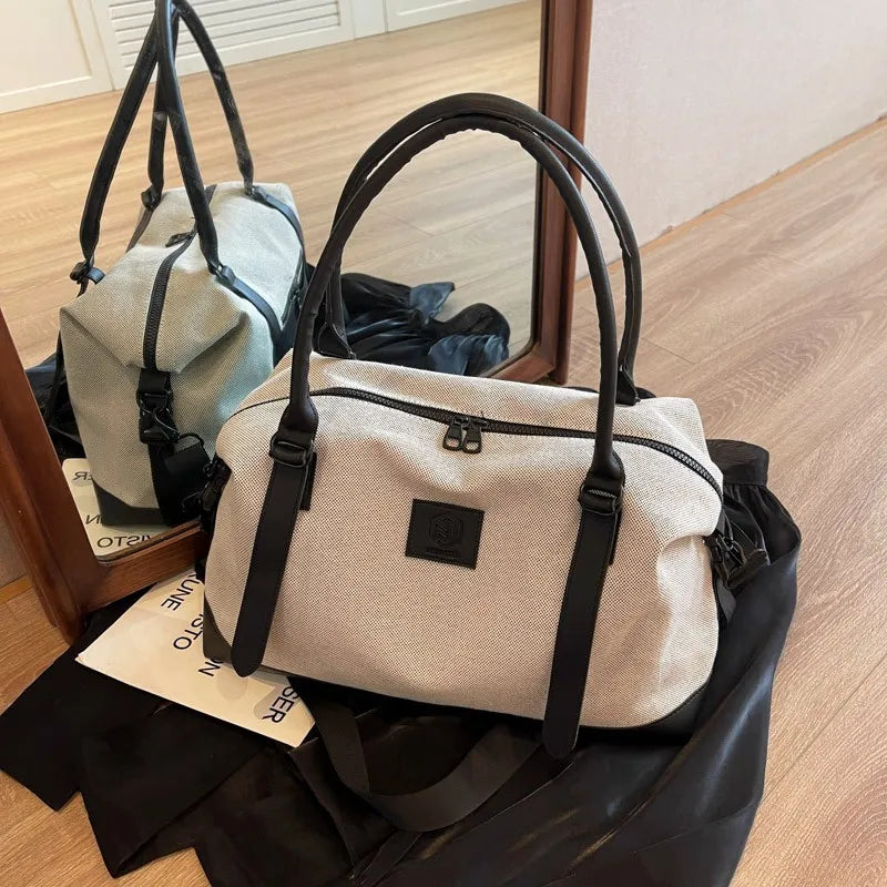 Contrast Travel Bag - Fashorio