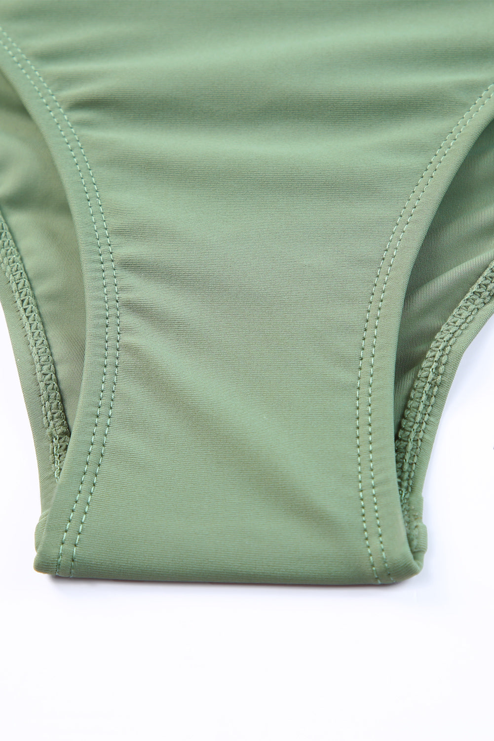 Tie Back Sleeveless Swim Dress and Bottoms Set - Fashorio