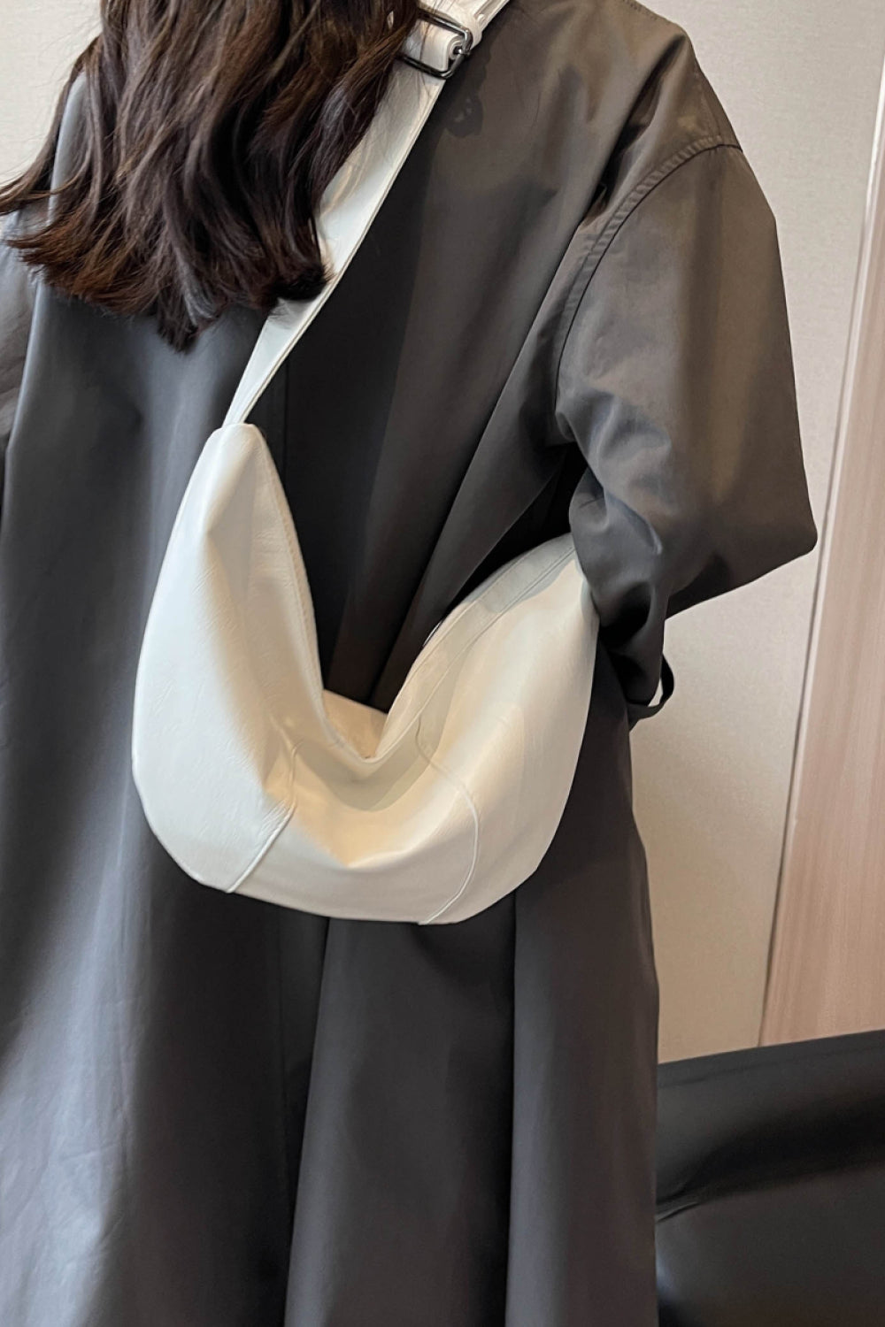 PU Leather Sling Bag - Fashorio