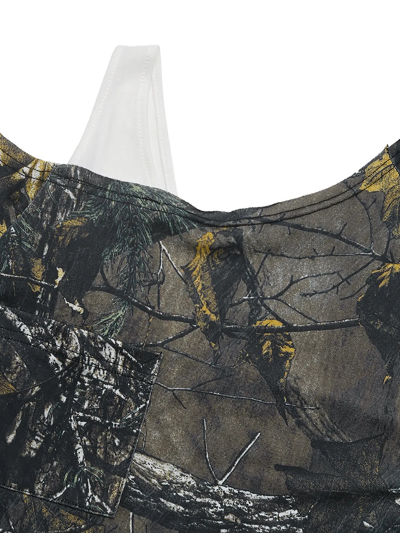 Asymmetrical Neck Printed Long Sleeve Top - Fashorio