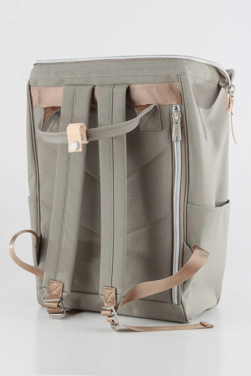 Himawari Waterproof Design Arcuate Shoulder Strap Backpack Bag with Handles - Fashorio