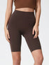 Millennia High Rise Wide Waistband Active Shorts - Fashorio