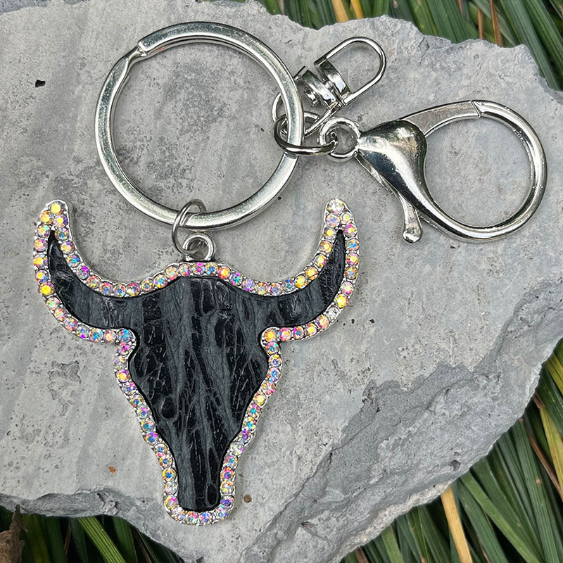Bull Shape Key Chain Style C One Size - Fashorio