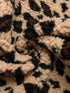 Leopard Fleece Vest Coat with Pockets - Fashorio