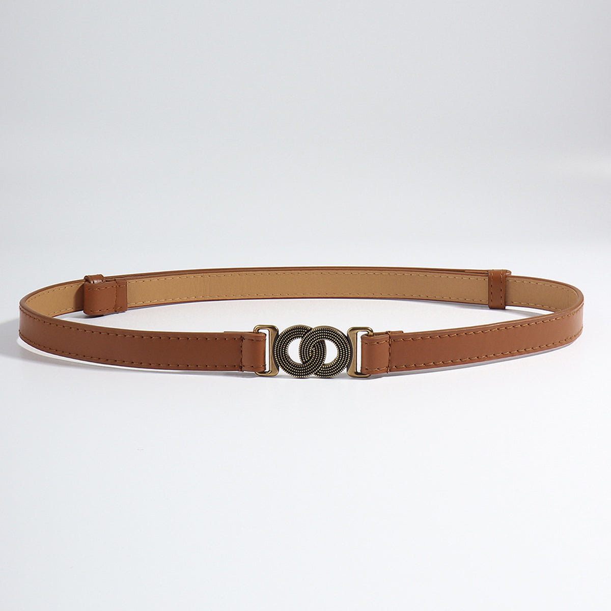 Alloy Buckle PU Belt - Fashorio