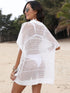 Hollow Out Collared Neck Cover-Up - Fashorio
