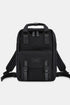Himawari Contrast Waterproof Nylon Backpack Bag Black One Size - Fashorio