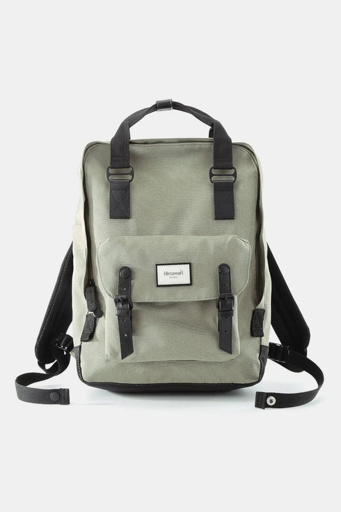 Himawari Waterproof Canvas Backpack Bag with Handles Green One Size - Fashorio