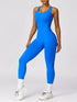 Women’s Cutout Active Jumpsuit – Racerback One Piece - Fashorio