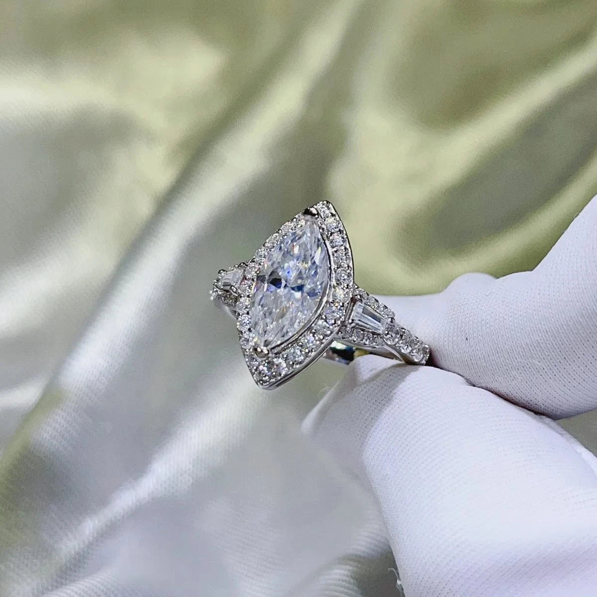 2 Carat Moissanite 925 Sterling Silver Ring - Fashorio