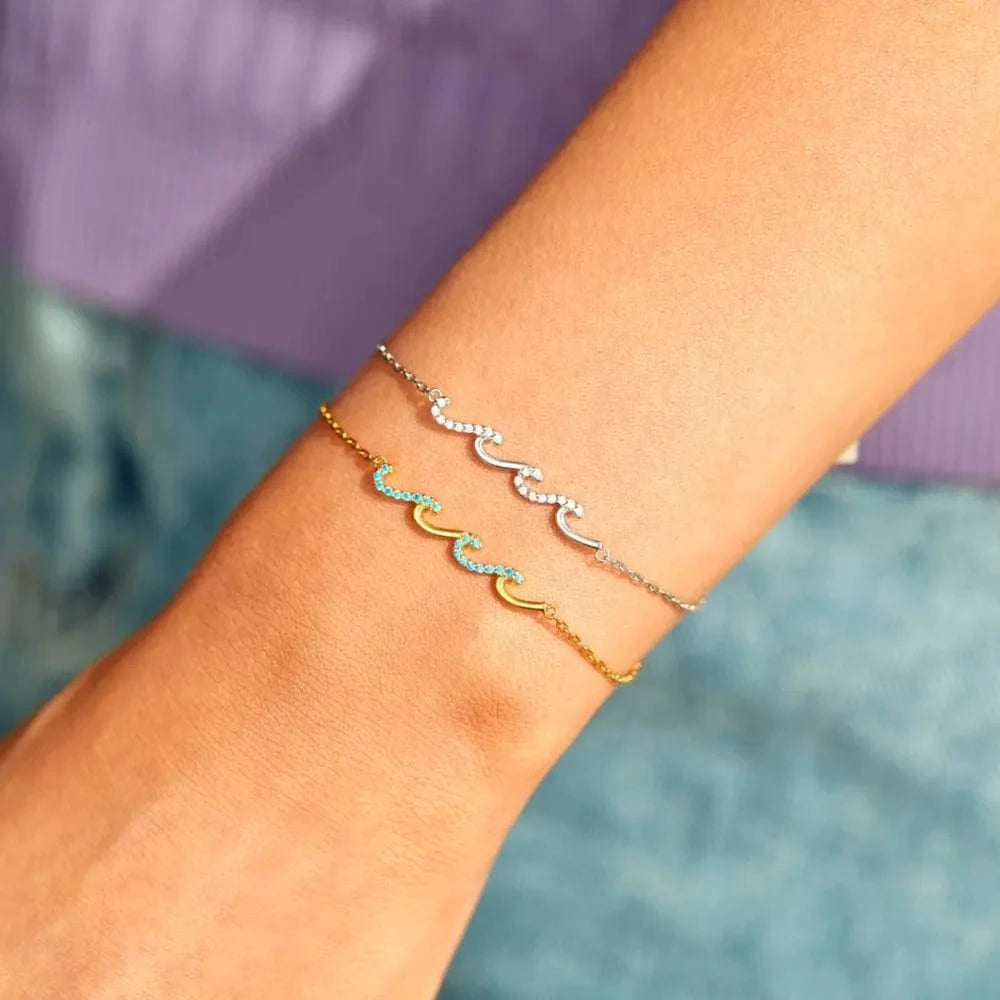 925 Sterling Silver Zircon Bracelet - Fashorio