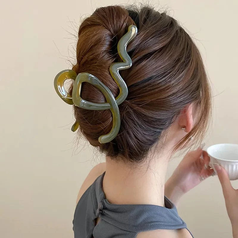 Acrylic Hair Claw Clip - Fashorio