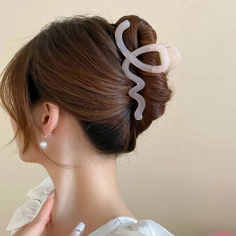 Acrylic Hair Claw Clip - Fashorio