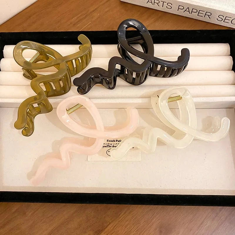 Acrylic Hair Claw Clip - Fashorio