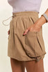 ADORA Drawstring Skort with Pockets - Fashorio