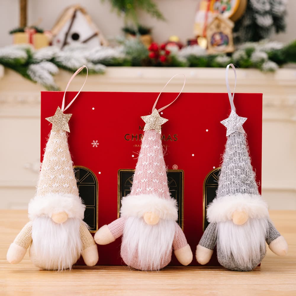 Assorted 2-Piece Faceless Gnome Hanging Widgets - Fashorio
