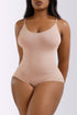 Fashorio Beige / S Full Size Spaghetti Strap Shaping Bodysuit