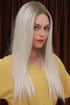 13*2" Lace Front Wigs Synthetic Long Straight 26" Heat Safe 150% Density - Fashorio