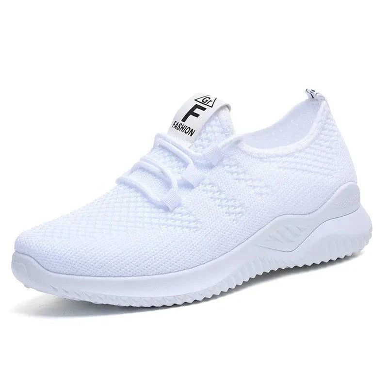 Breathable Mesh Lace Up Athletic - Fashorio