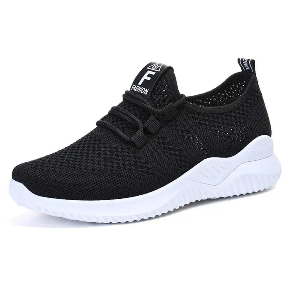 Breathable Mesh Lace Up Athletic - Fashorio