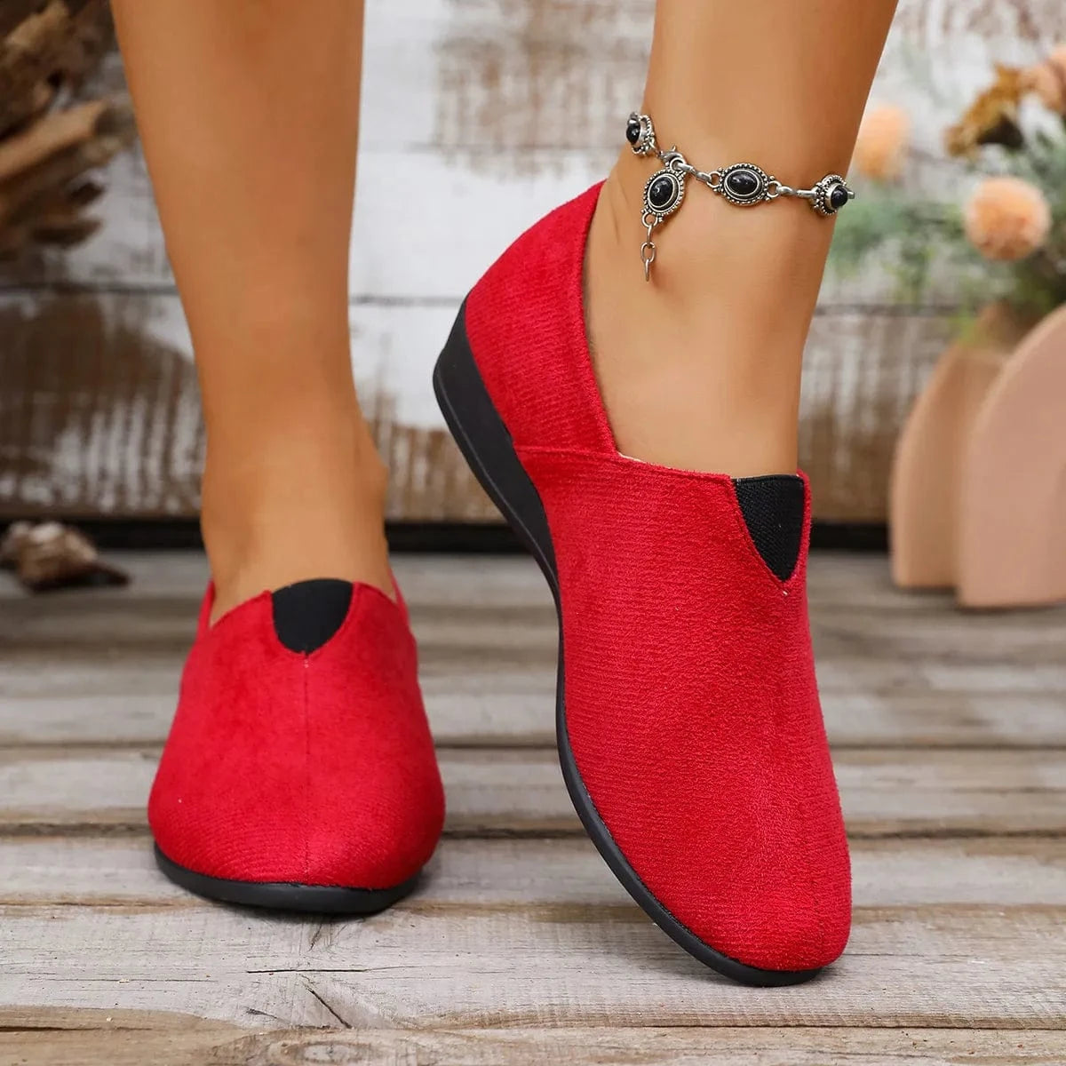 Breathable Mesh Slip-On Loafers - Fashorio