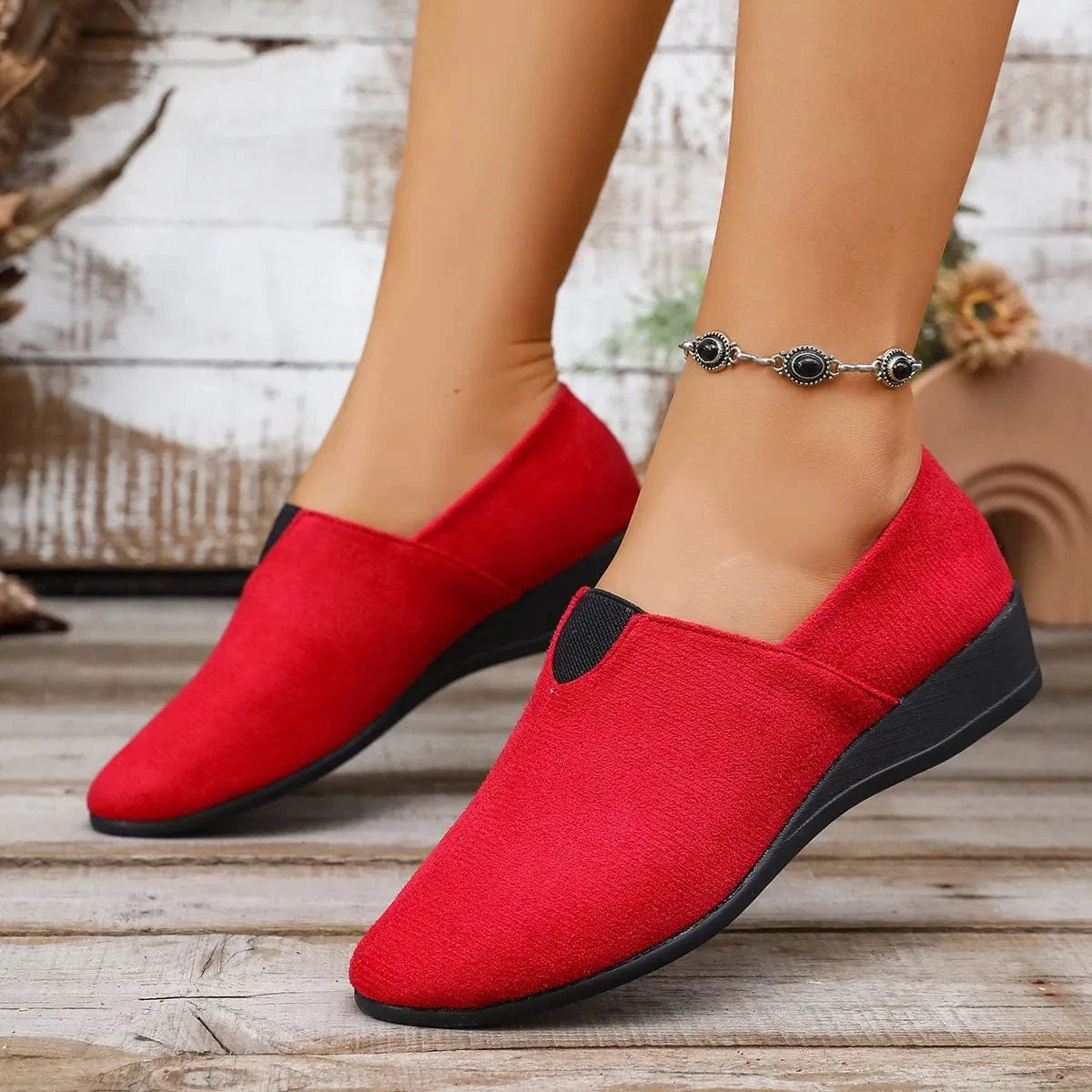 Breathable Mesh Slip-On Loafers - Fashorio